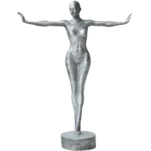 Alumunium Streched Out Hand Statue – Line