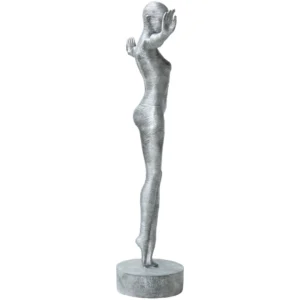 Alumunium Streched Out Hand Statue – Line