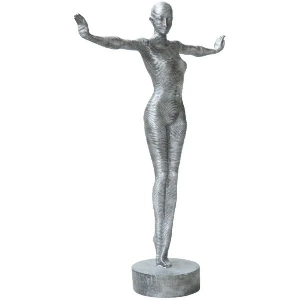 Alumunium Streched Out Hand Statue – Line