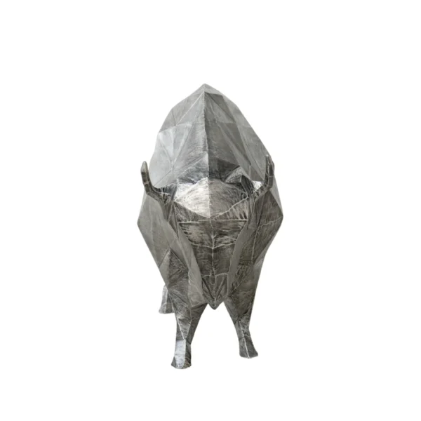 Patung Bison Cubism