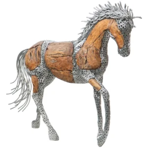 Stainless Walking Horse Combine Wood