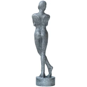 cross leg statue