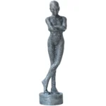 cross leg statue