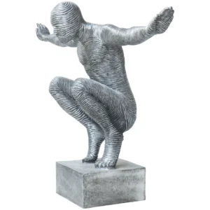 Alumunium Squat Figure Line With Base