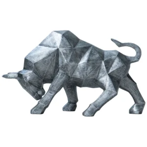 Cubism Low Poly Bull